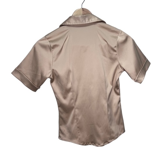 Donna Karan New York Gold Button Up Size Medium - Picture 4 of 7